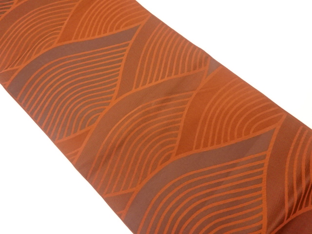 JAPANESE FUKURO OBI / WOVEN WAVE / BY KAWASHIMA SELKON